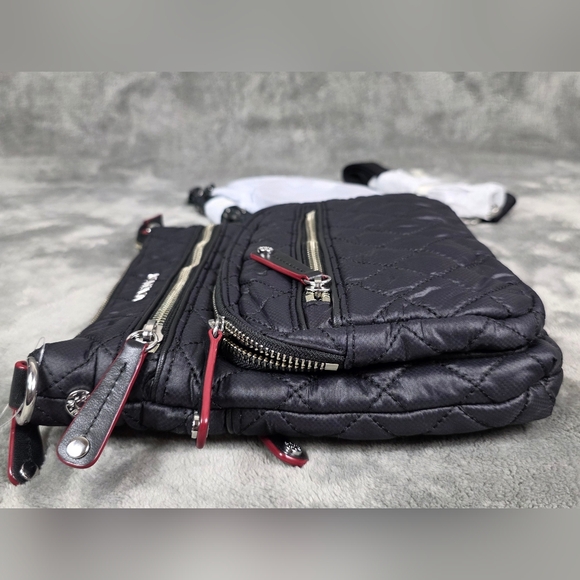 MZ Wallace Downtown Crosby Crossbody in Black - Picture 5 of 12